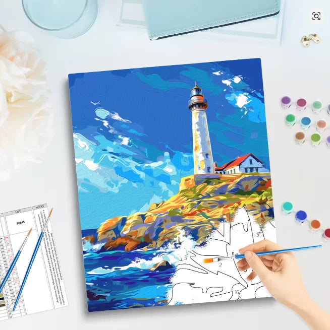 Turquoise Idol Paint by Numbers Kit