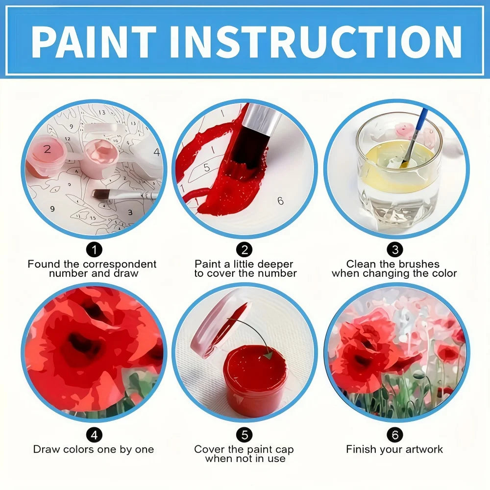 Lakeside Cottage Paint by Numbers Kit