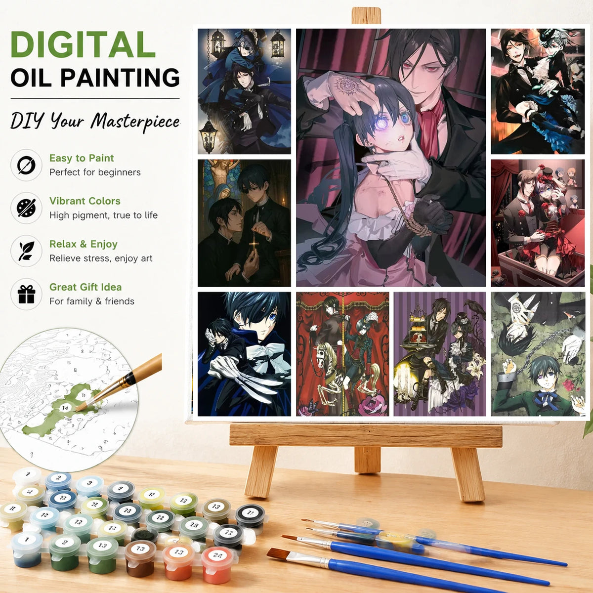 Butler Duo Paint by Numbers Kit