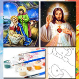 The Nativity Paint by Numbers Kit