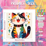 Happy Calico Paint by Numbers Kit