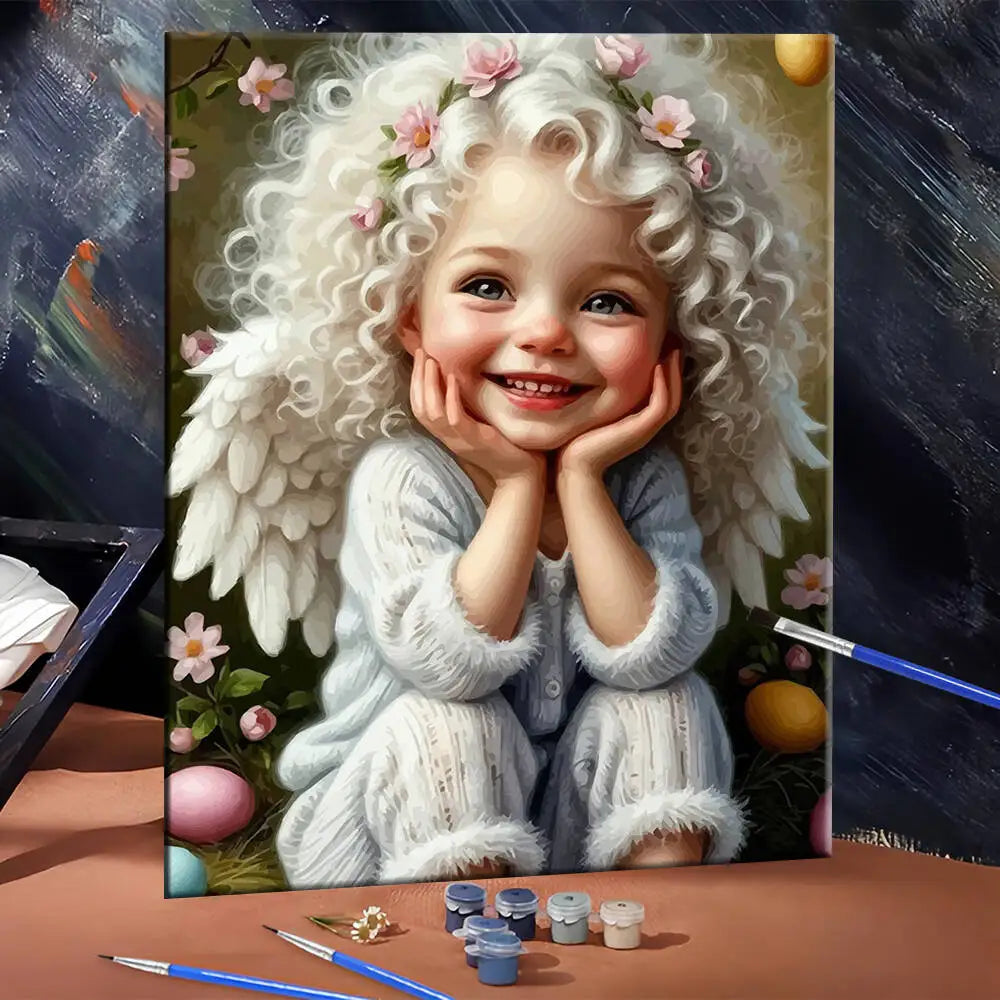 Little Angel Paint by Numbers Kit