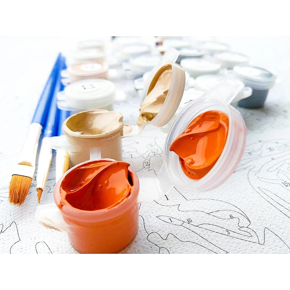 Garden Cottage Paint by Numbers Kit