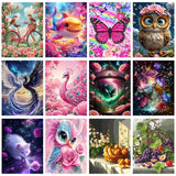 Celestial Phoenix Paint by Numbers Kit
