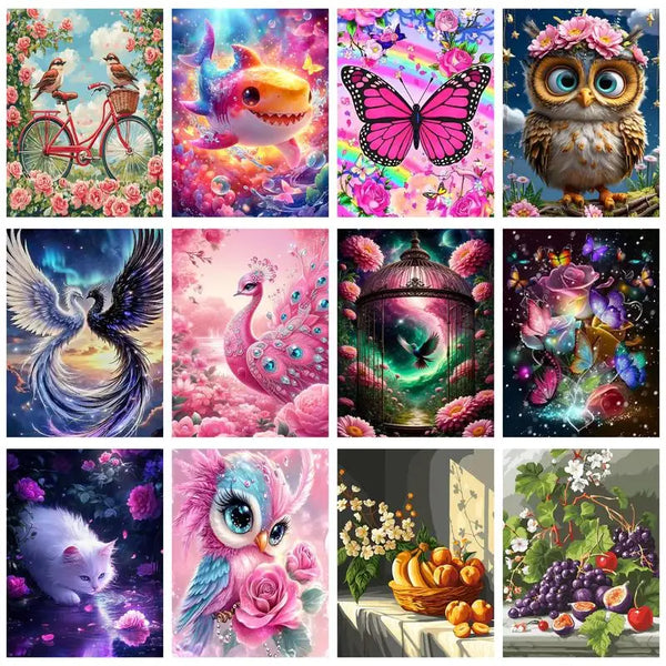 Celestial Phoenix Paint by Numbers Kit