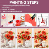 Sea Through the Window Paint by Numbers Kit