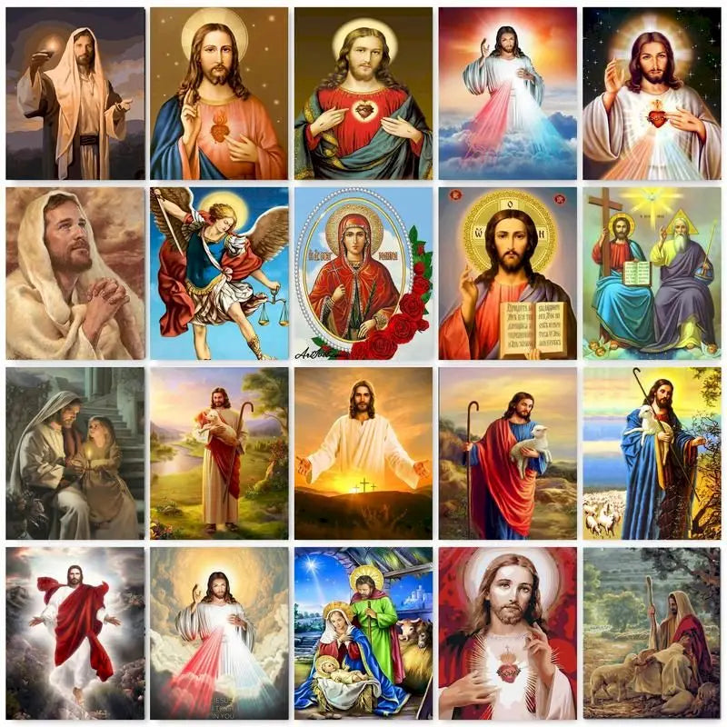 Archangel Michael Paint by Numbers Kit