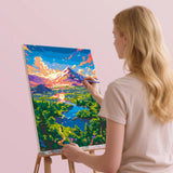 Fuji Valley Paint by Numbers Kit