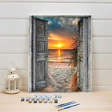 Lantern Night Lovers Paint by Numbers Kit