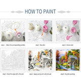 The Golden Kiss Paint by Numbers Kit