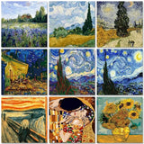 The Golden Kiss Paint by Numbers Kit