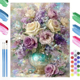 Blossom and Gifts Paint by Numbers Kit