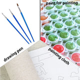 Golden Madonna Paint by Numbers Kit