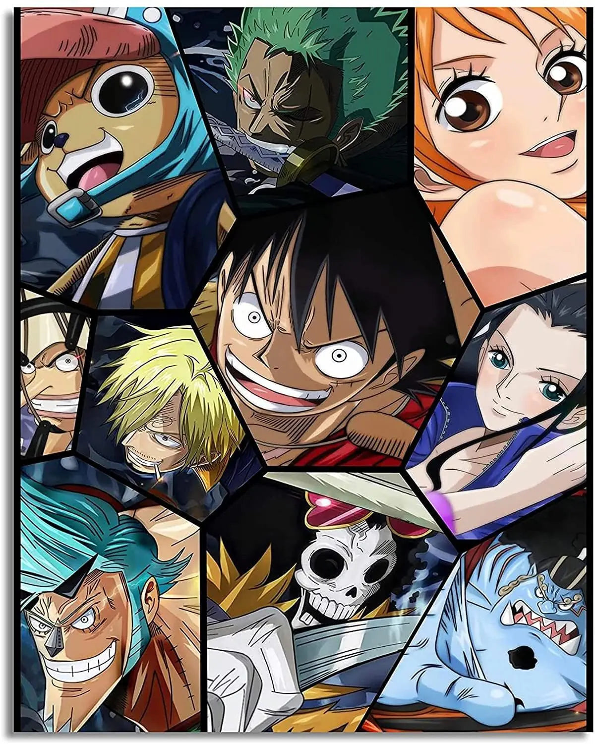 Anime Crew Paint by Numbers Kit