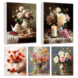 Poppies and Chocolate Paint by Numbers Kit
