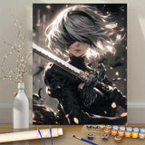Android Portrait Paint by Numbers Kit