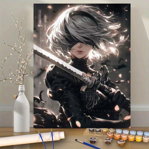 Android Portrait Paint by Numbers Kit
