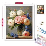 Poppies and Chocolate Paint by Numbers Kit