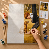 A Boy and His Dog Paint by Numbers Kit — 3