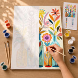 Bottled Blooms Paint by Numbers Kit — 3