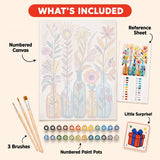 Bottled Blooms Paint by Numbers Kit — 5