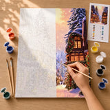Christmas Lane Paint by Numbers Kit — 3