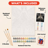 Crystal Fairy Paint by Numbers Kit: everything included in the kit