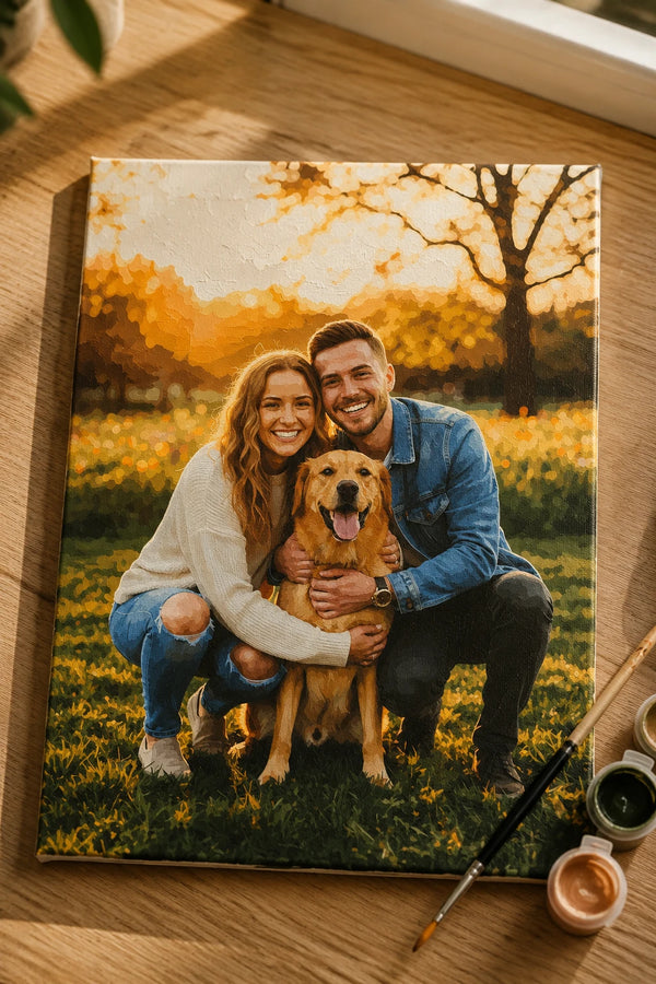 Numbered canvas preview