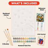 Garden Florals Paint by Numbers Kit — 5