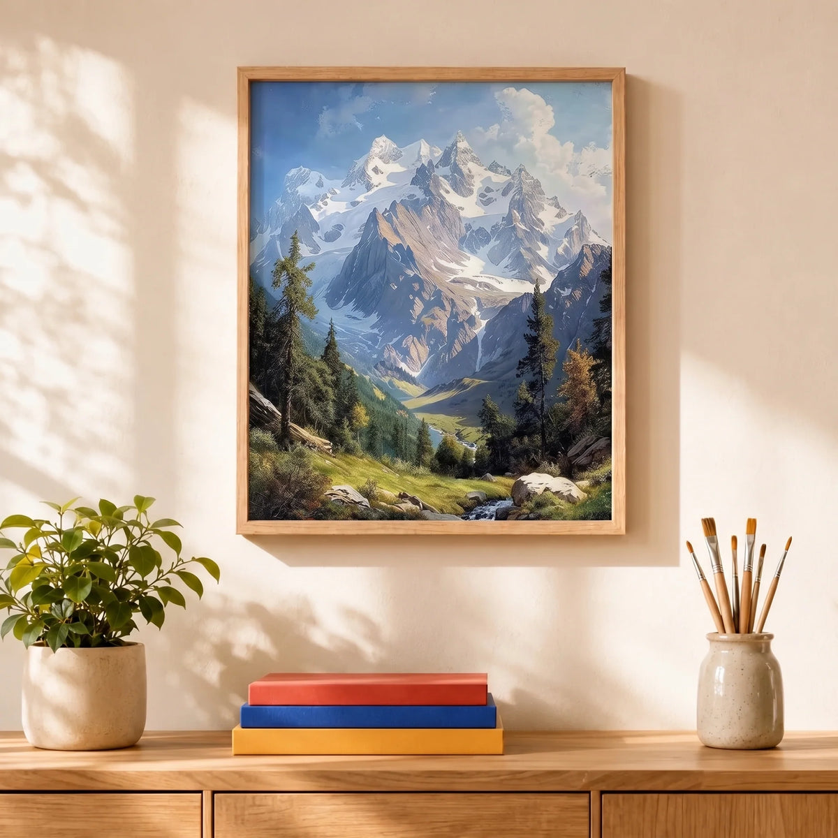 Mountain Stream Paint by Numbers Kit — 2