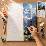 Mountain Stream Paint by Numbers Kit — 3