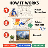 Mountain Stream Paint by Numbers Kit — 4